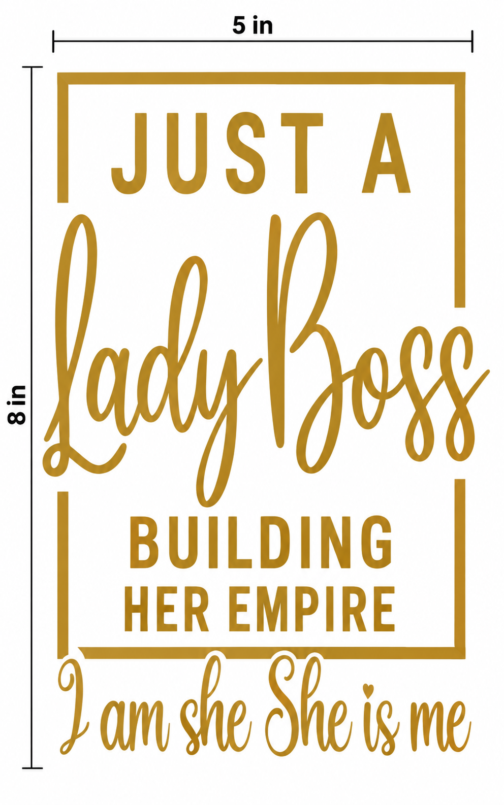 Women Empowerment  UV DTF Decals for A5 Journal Decal Bundle I 3 Inspirational Designs