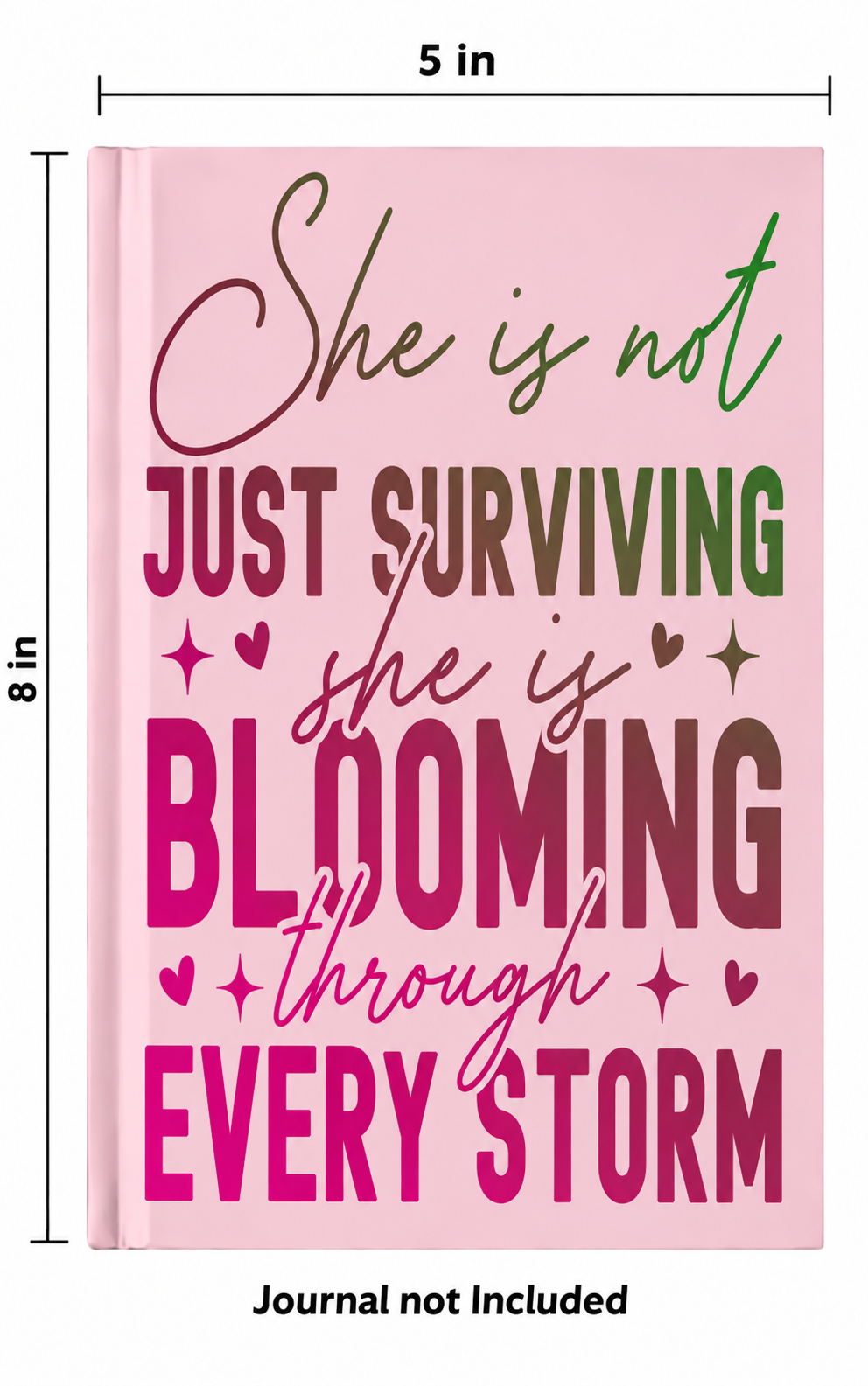Women Empowerment  UV DTF Decals for A5 Journal Decal Bundle I 3 Inspirational Designs