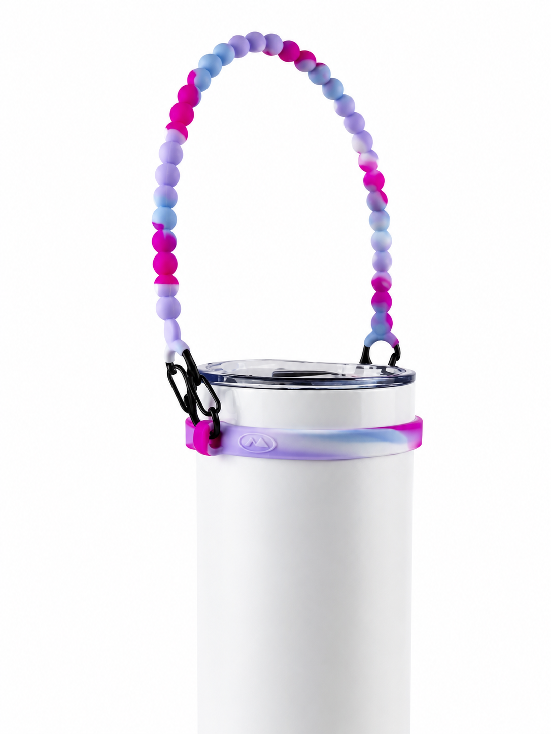 Tumbler Carry Strap with Chain Handle | Fits Bottle Carrier for 8oz–40oz Tumblers