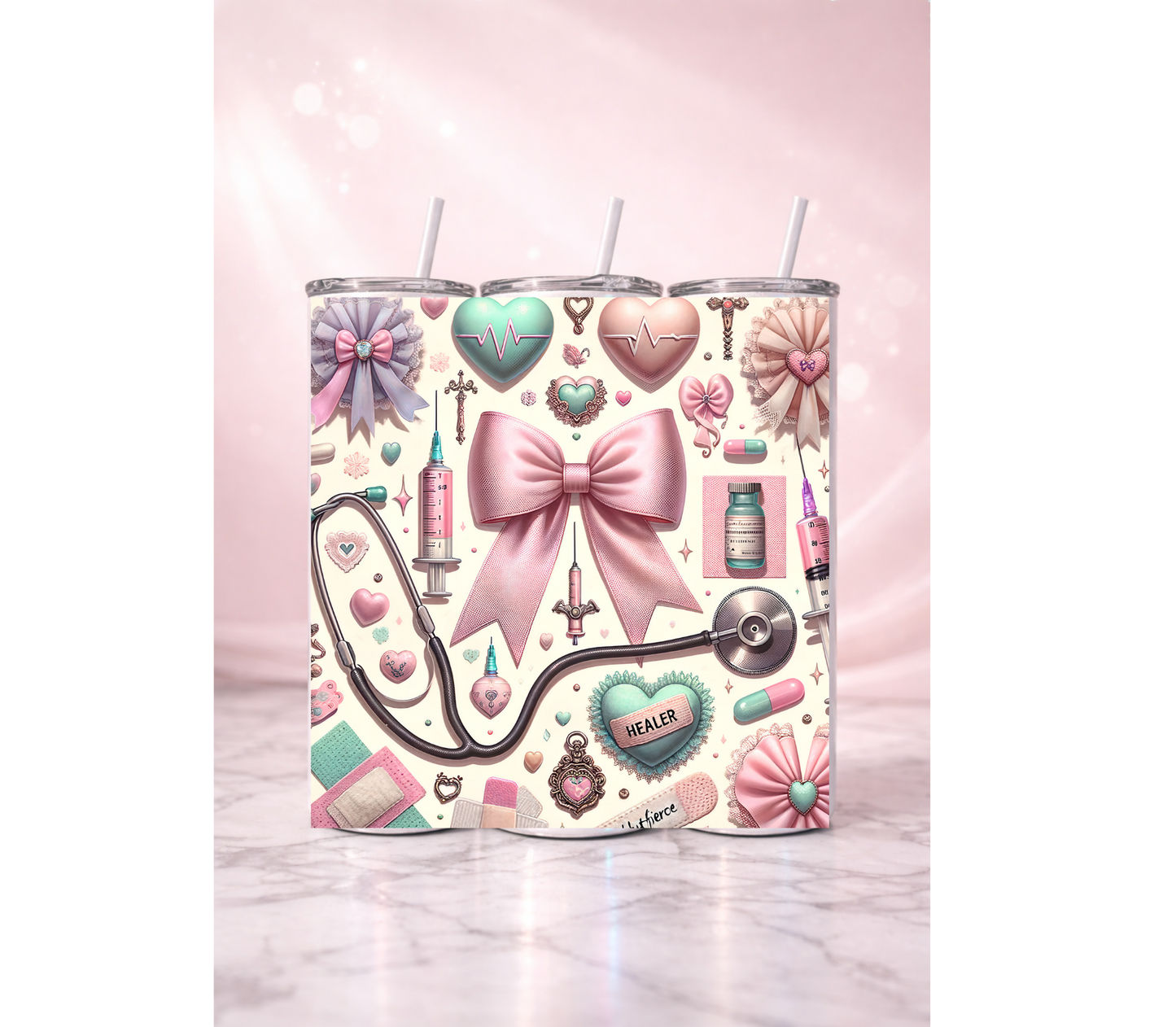 Healer Era Holographic Tumbler I 20oz
