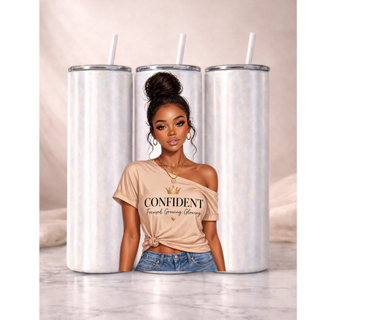 Confident & Growing I 30oz Tumbler